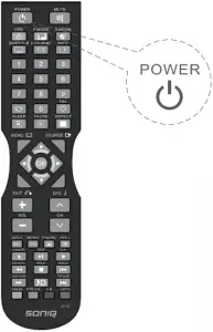 E55UV80A - Remote Control