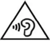 excessive sound pressure icon