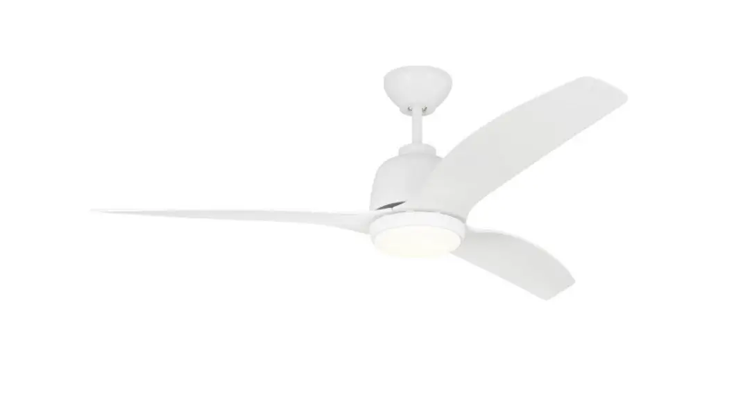 Monte Carlo 3avlcr54rzwd Avila Coastal Matte White Led Instruction Manual