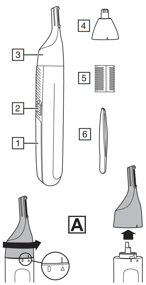 REMINGTON NE8000 Trim and Fit Detail Kit - fig
