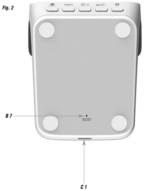 TFA 31.5010.02 CO2 Monitor - fig 2