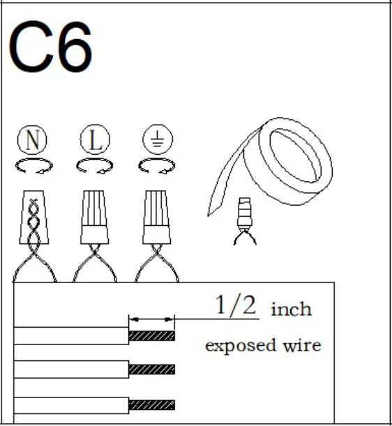 Make wire connections