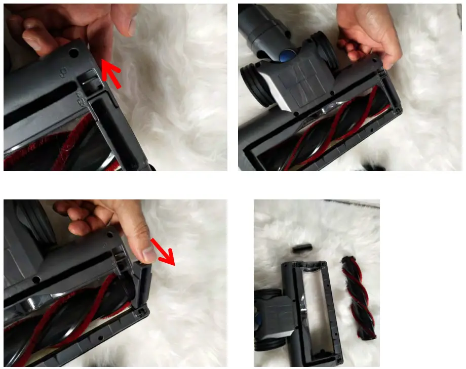 Airflo AFV6062 2 in 1 Cordless Handstick Vacuum Cleaner -lock pin