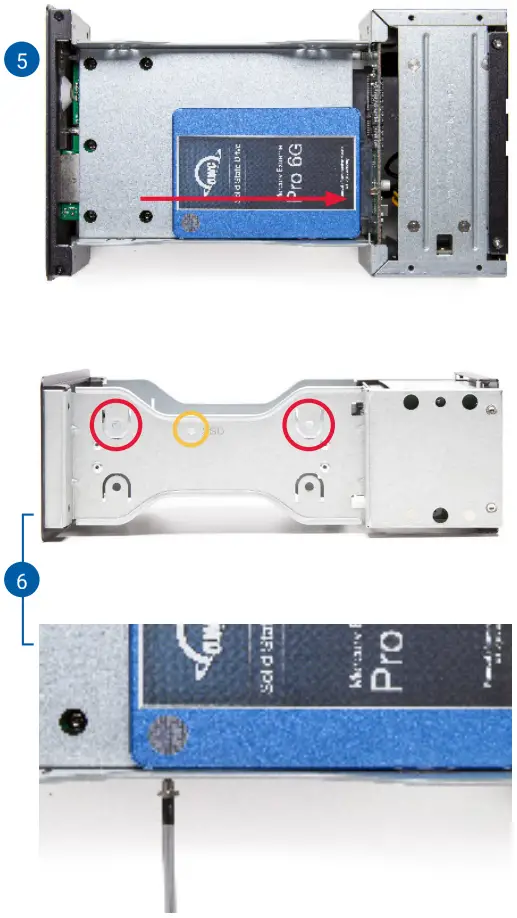 OWC GEMINI Thunderbolt Dock and Dual Bay RAID External Storage Enclosure - Assembly Steps 2