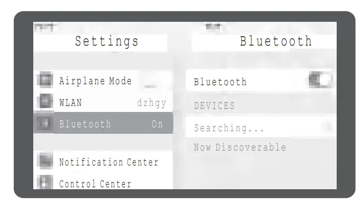 iOS Connection Instructions