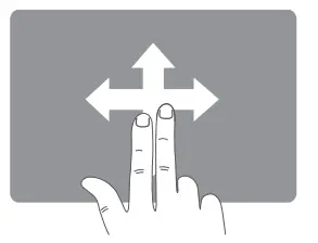 Touch pad function description (Android), must be switched to Android system