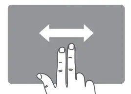 Touch pad function description (iOS 13.4.1 and above), must be switched to iOS system