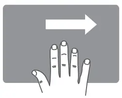 Touch pad function description (iOS 13.4.1 and above), must be switched to iOS system