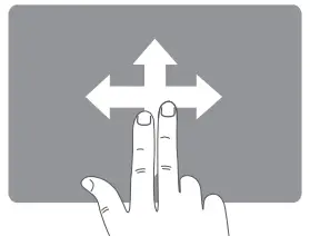 Touchpad function description (Windows10), must be switched to Windows system