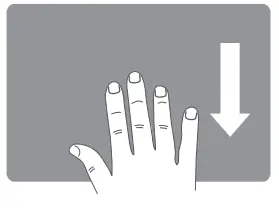 Touchpad function description (Windows10), must be switched to Windows system