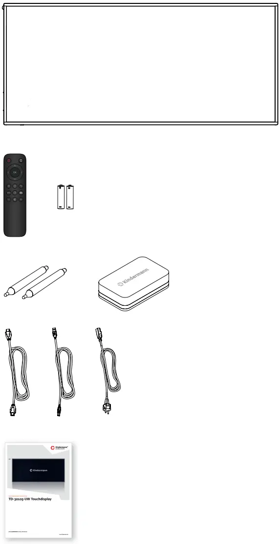 Kindermann TD 3015 UW Touch Display - 1