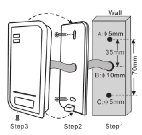 aap PW WIEGAND Proximity Reader 1
