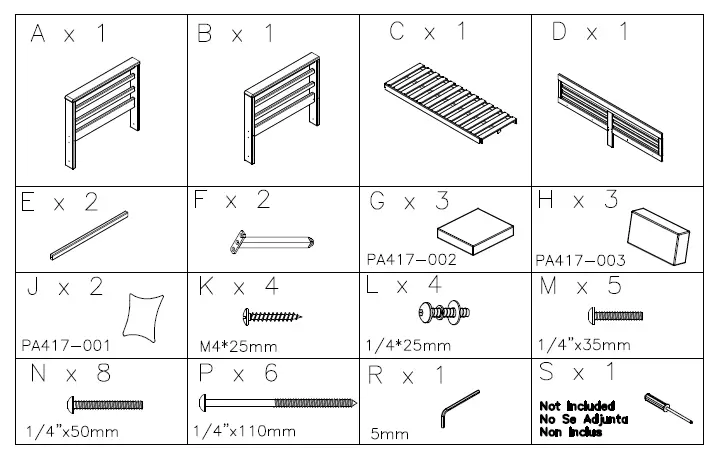 ASHLEY P417-838 Outdoor Seating Sofa 1