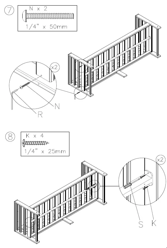 ASHLEY P417-838 Outdoor Seating Sofa 7
