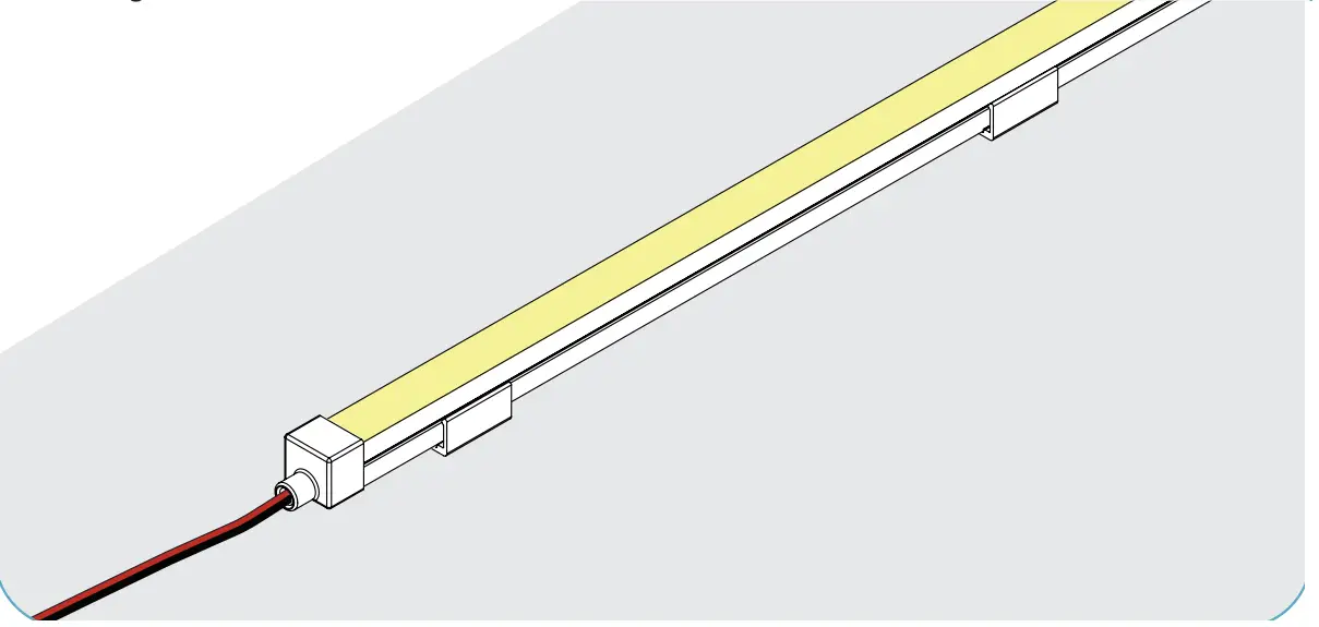 Straight installation.