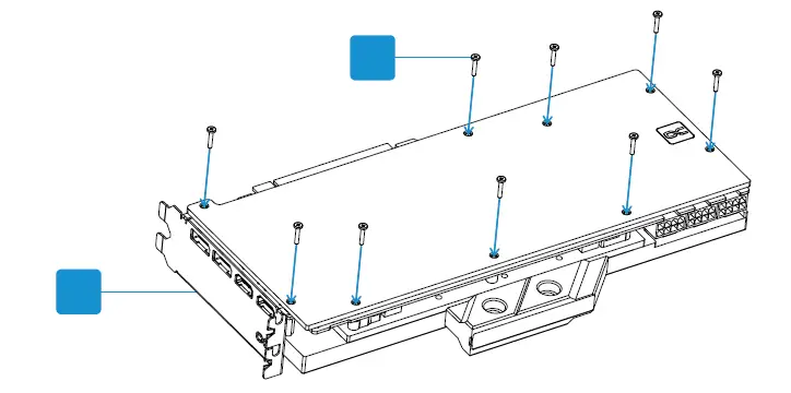 ALPHACOOL Eisblock Aurora Acryl RX 7900XTX-XT Toxic with Backplate 7