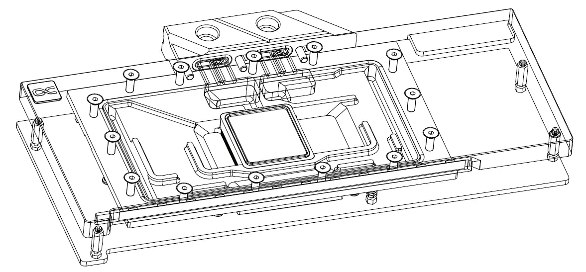 ALPHACOOL Eisblock Aurora Acryl RX 7900XTX-XT Toxic with Backplate