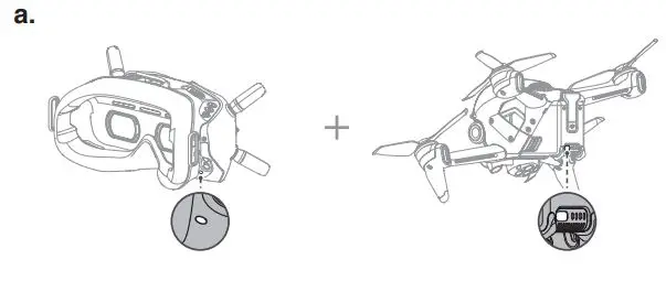 dji FPV Remote Controller 2 User Guide - Aircraft + Goggles