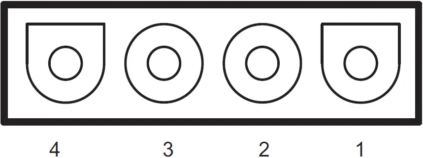 Igniter Inducer Harness Plug Configuration