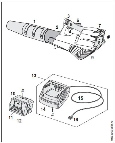 STIHL-BGA-57-Cordless-Handheld-Blower-FIG 1