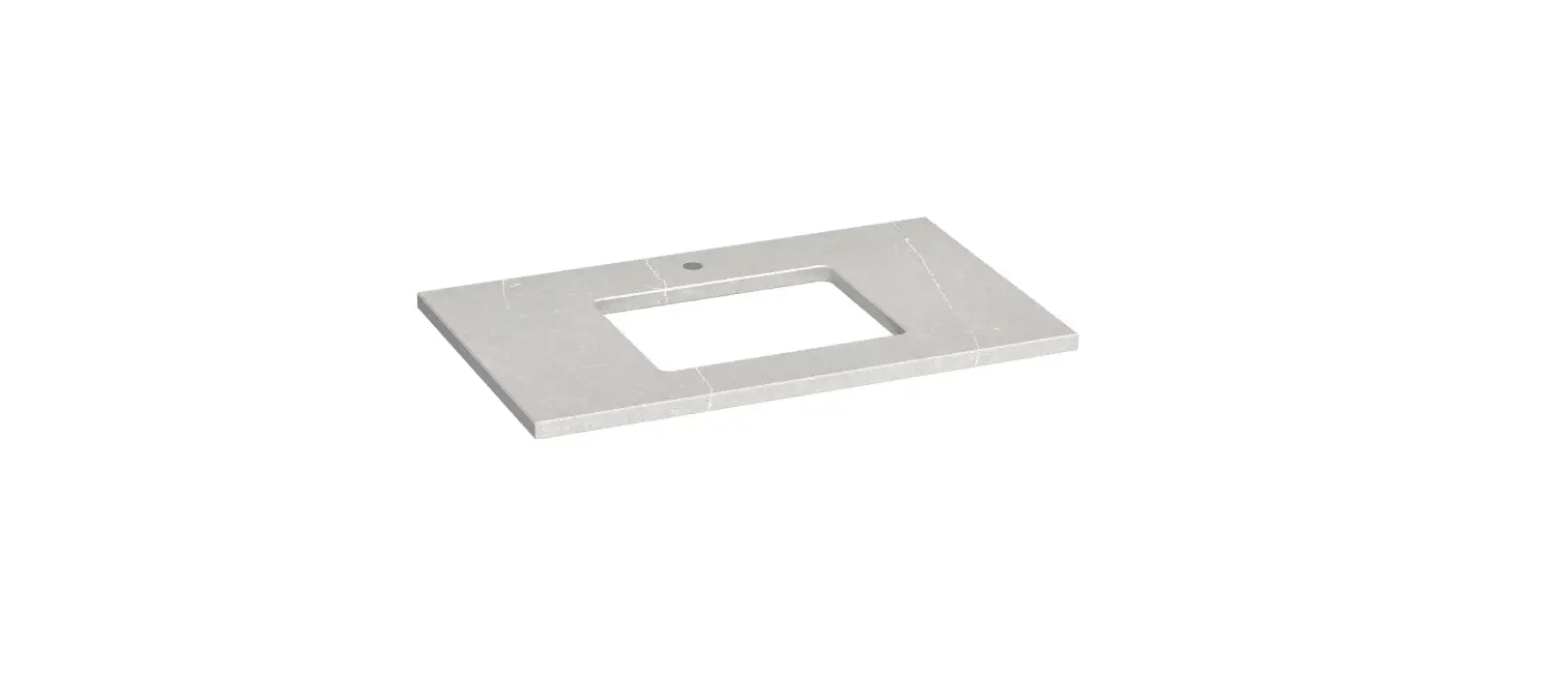 Kohler K-28250 Silestone Quartz 37 Inch Vanity Top With Rectangle Cutout Instruction Manual Kohler K-28250 Silestone Quartz 37 Inch Vanity Top With Rectangle Cutout Instruction Manual