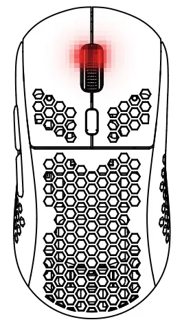 HXSJ T90 RGB Lighting Wireless Bluetooth Mouse - instructions1