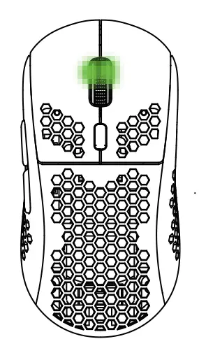HXSJ T90 RGB Lighting Wireless Bluetooth Mouse - instructions2