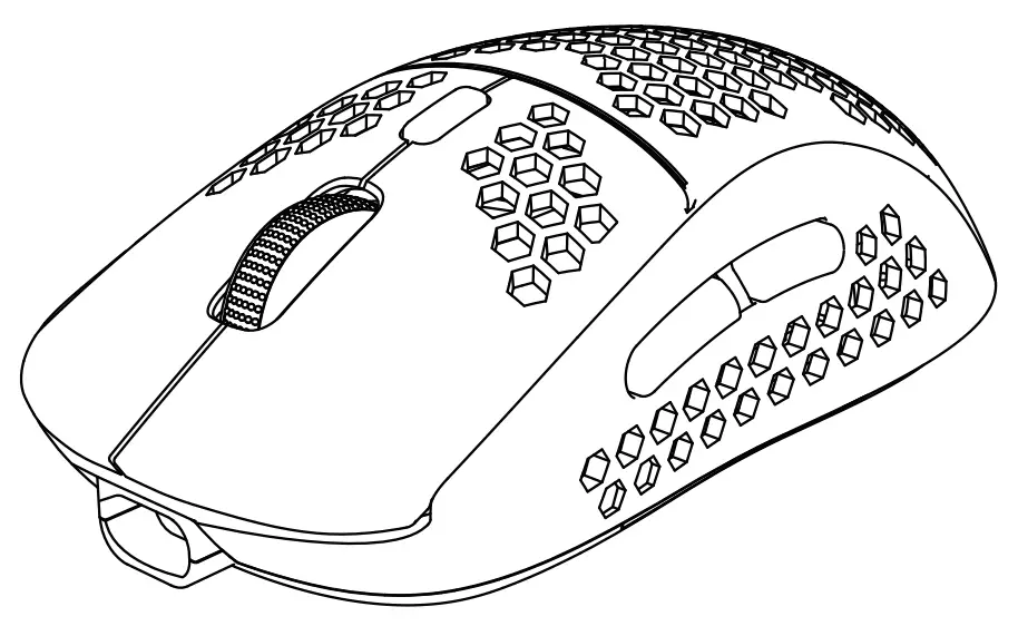 HXSJ T90 RGB Lighting Wireless Bluetooth Mouse