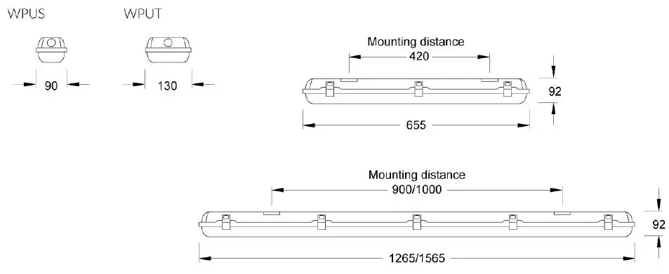 Davis Lighting-WPU-Wyplash-Energy-Efficient-Weatherproof-1