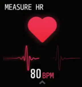 WINGS Strive 200 Smart Watch - sleep mode