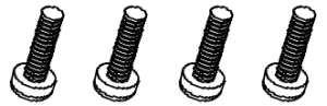 4x screws for TV Stand