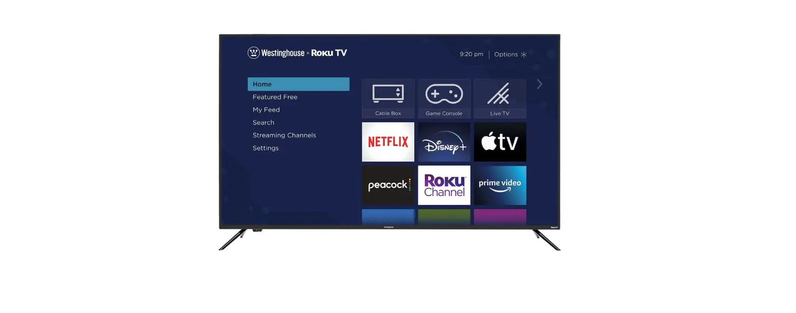Westinghouse Wr70ux4200 4k Ultra Hd Smart Roku Tv User Guide