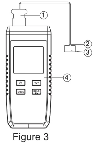 UNI-T UT320D Mini Single Input Thermometer -FIG3