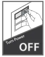 Hunter 59397 Warrant Ceiling Fan - Preparing the Wall Control 1