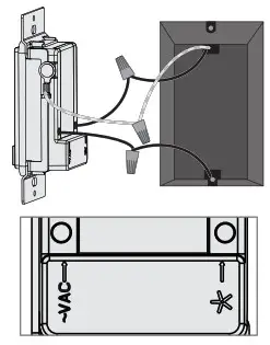 Hunter 59397 Warrant Ceiling Fan - Preparing the Wall Control 3