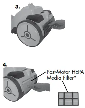 Check the air passageway on - Media Filter
