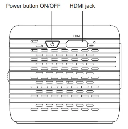 Kmart Mini DLP LED Projector - Left s