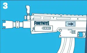 NERF NER FORTNITE AR - Close door