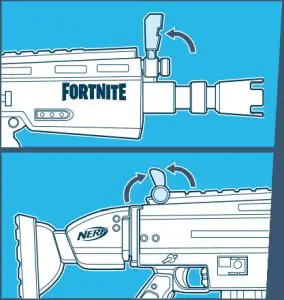 NERF NER FORTNITE AR - Sight
