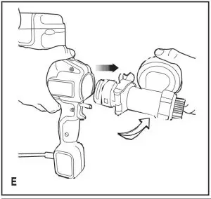 attaching the sprayer