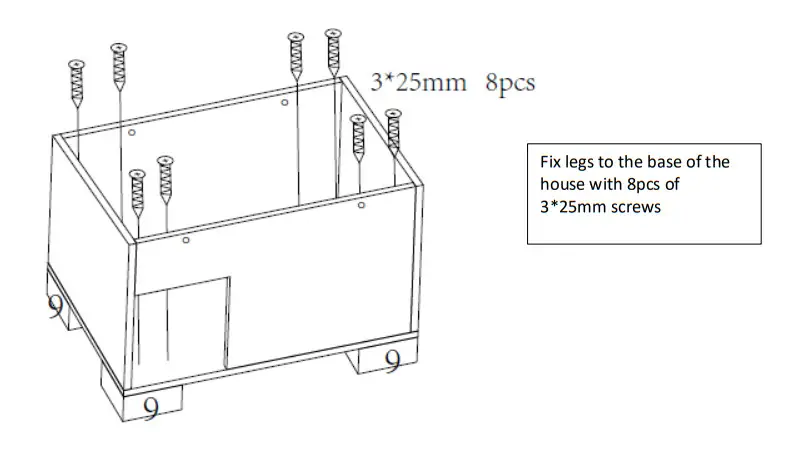 Coopers Hedgehog House H593 - FIG 1