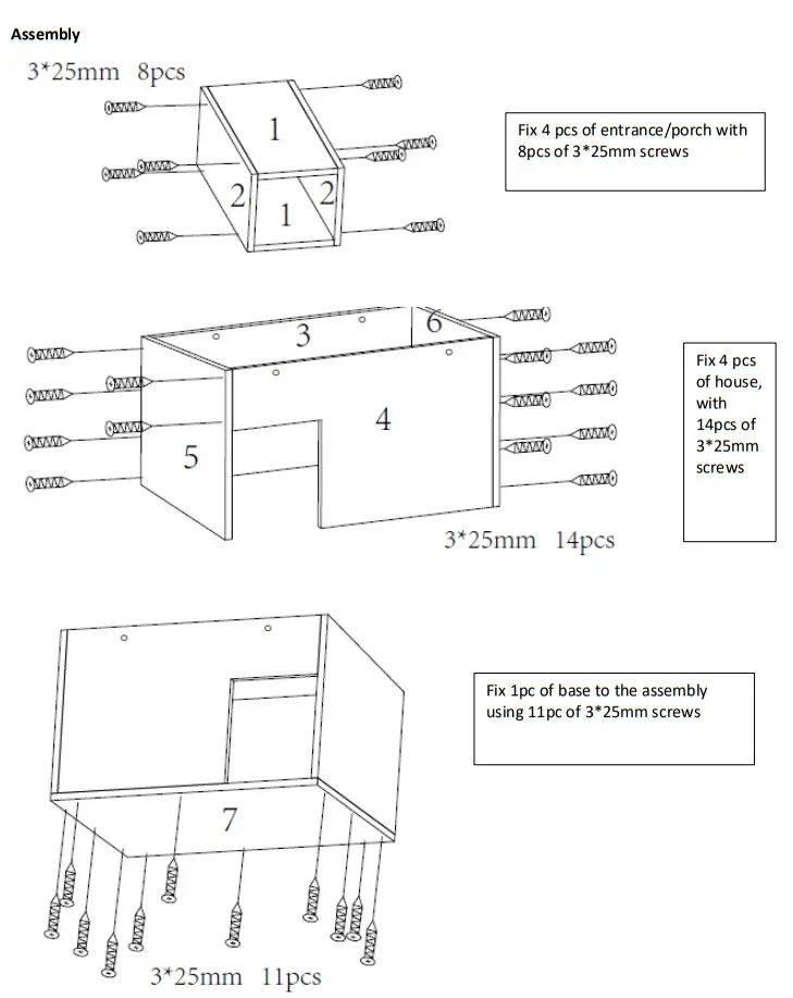 Coopers Hedgehog House H593 - FIG