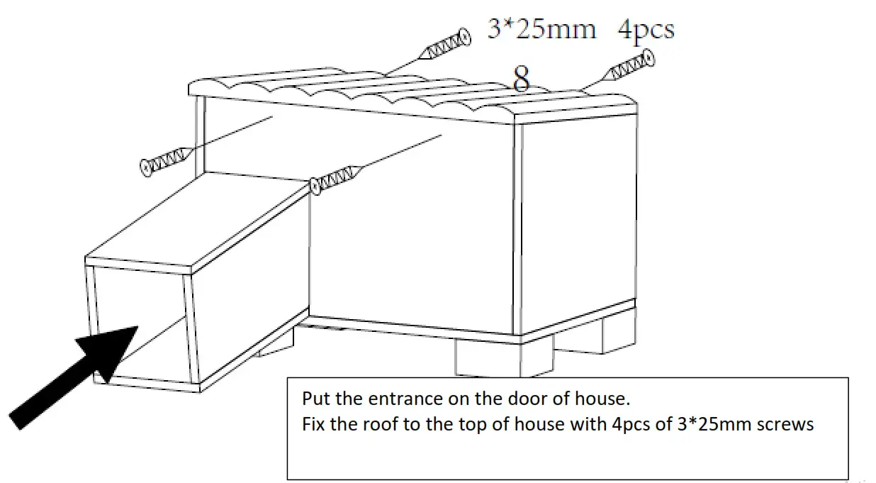Coopers Hedgehog House H593 - FIG3