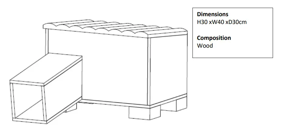 Coopers Hedgehog House H593