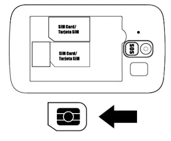 BLU JOY J012 Mobile Phone- SIM CARD