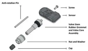 Hamaton Automotive Technology HTS-2400 Clamp In Fitment - Exploded View