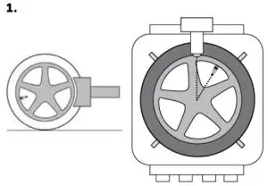 Hamaton Automotive Technology HTS-2400 Clamp In Fitment - Tire