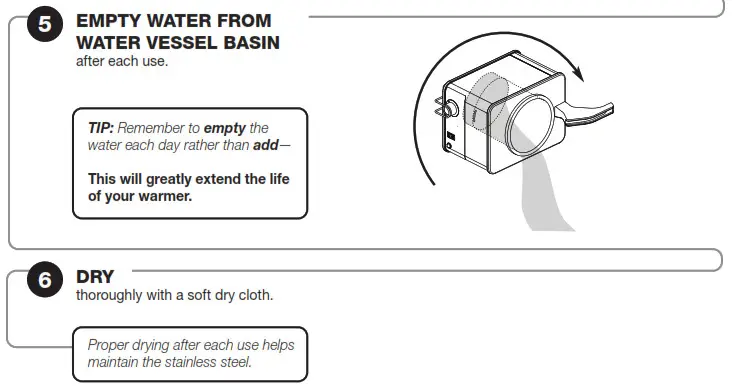 SERVER FSPW SS Merchandiser with Pump - UNIT TAKE-DOWN 2