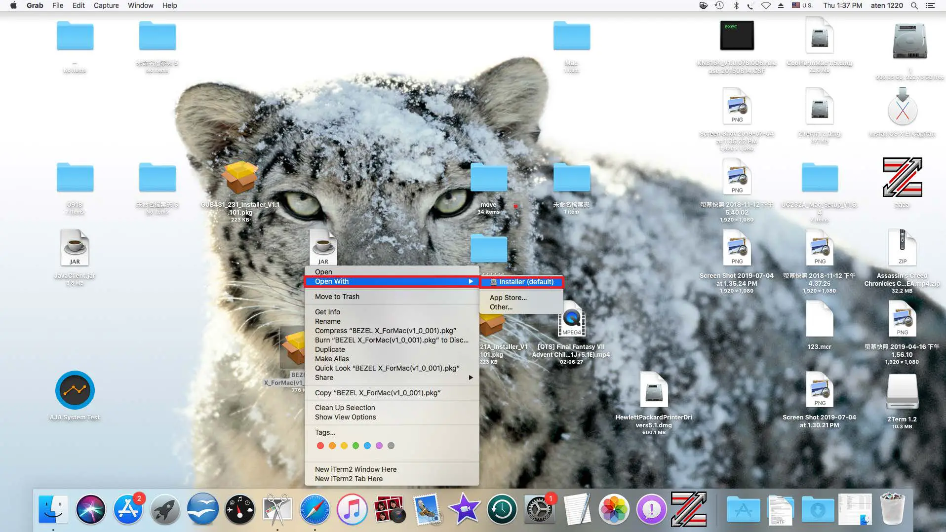 Installation for Mac Operation System 01
