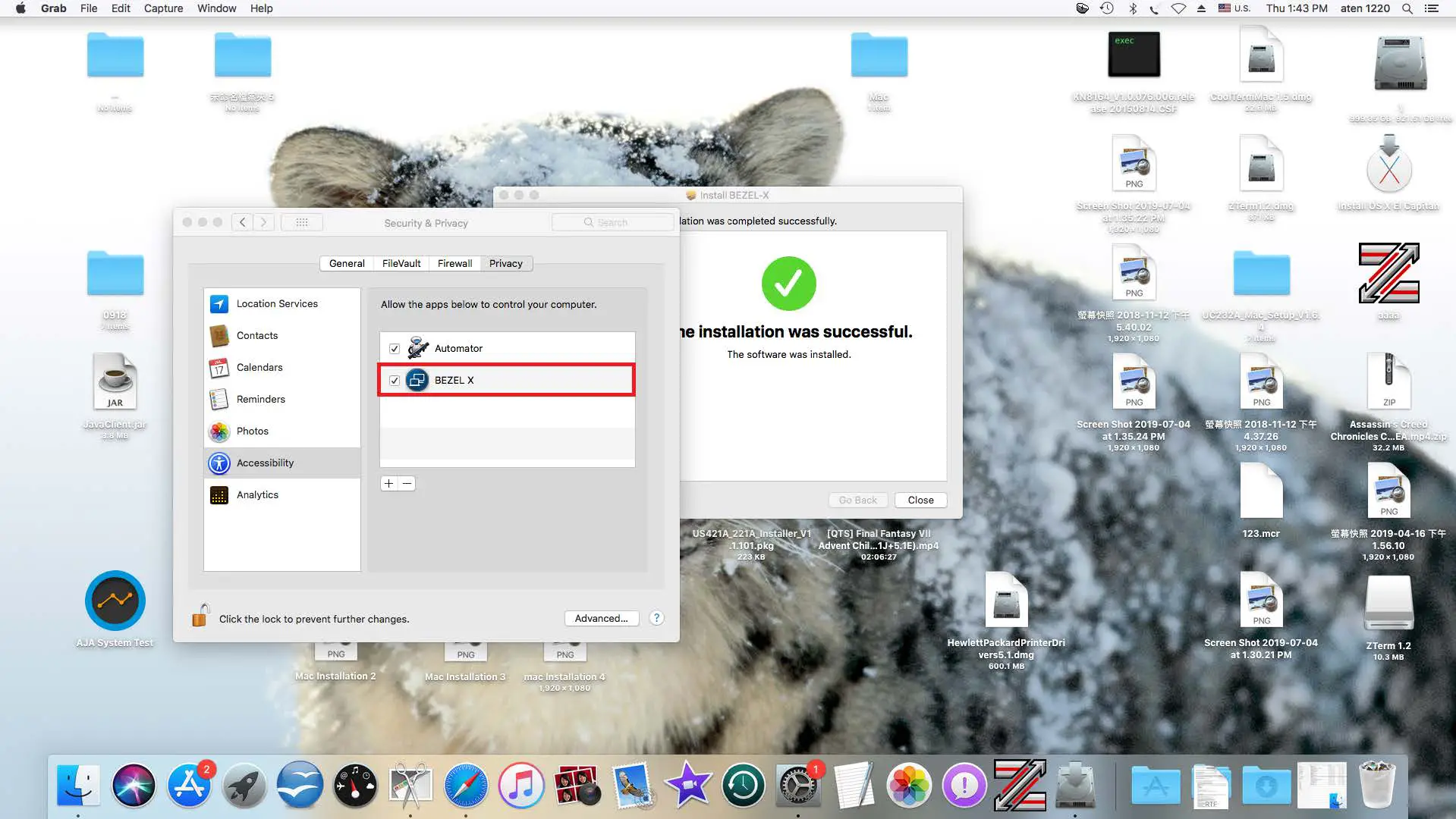 Installation for Mac Operation System 05